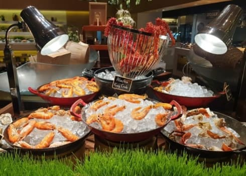 방콕 메리어트 호텔 스쿰빗 57 (통로) 57th 스트릿 (57th Street) 레스토랑 뷔페