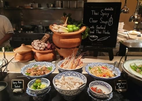 방콕 메리어트 호텔 스쿰빗 57 (통로) 57th 스트릿 (57th Street) 레스토랑 뷔페 3