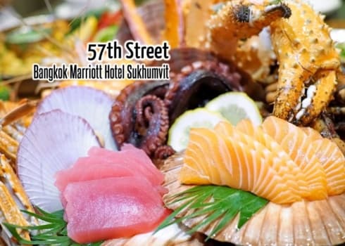 방콕 메리어트 호텔 스쿰빗 57 (통로) 57th 스트릿 (57th Street) 레스토랑 뷔페 6