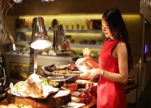 방콕 메리어트 호텔 스쿰빗 57 (통로) 57th 스트릿 (57th Street) 레스토랑 뷔페 16
